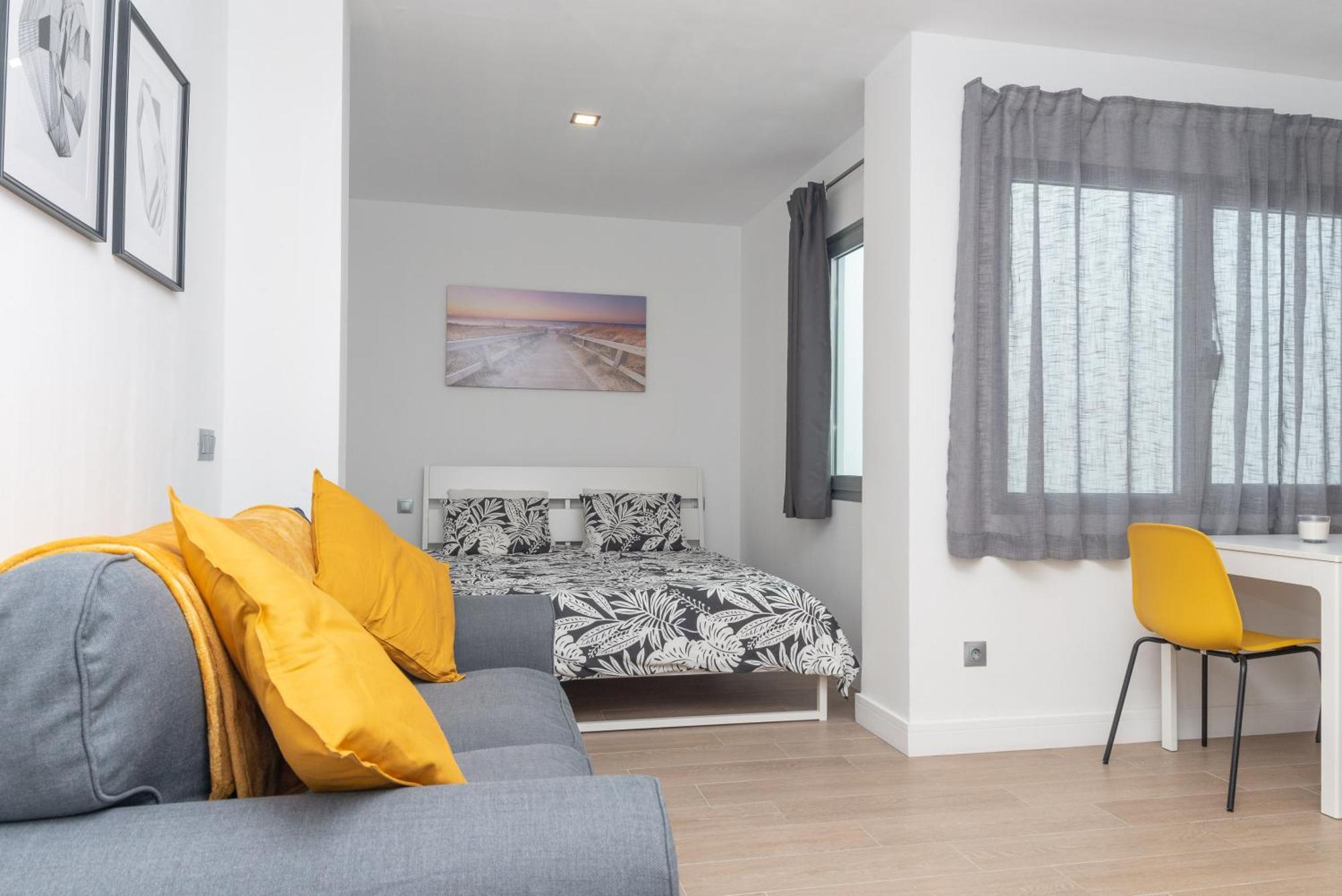 Estudio Con Balcon Playa Las Canteras Las Palmas de Gran Canaria Esterno foto