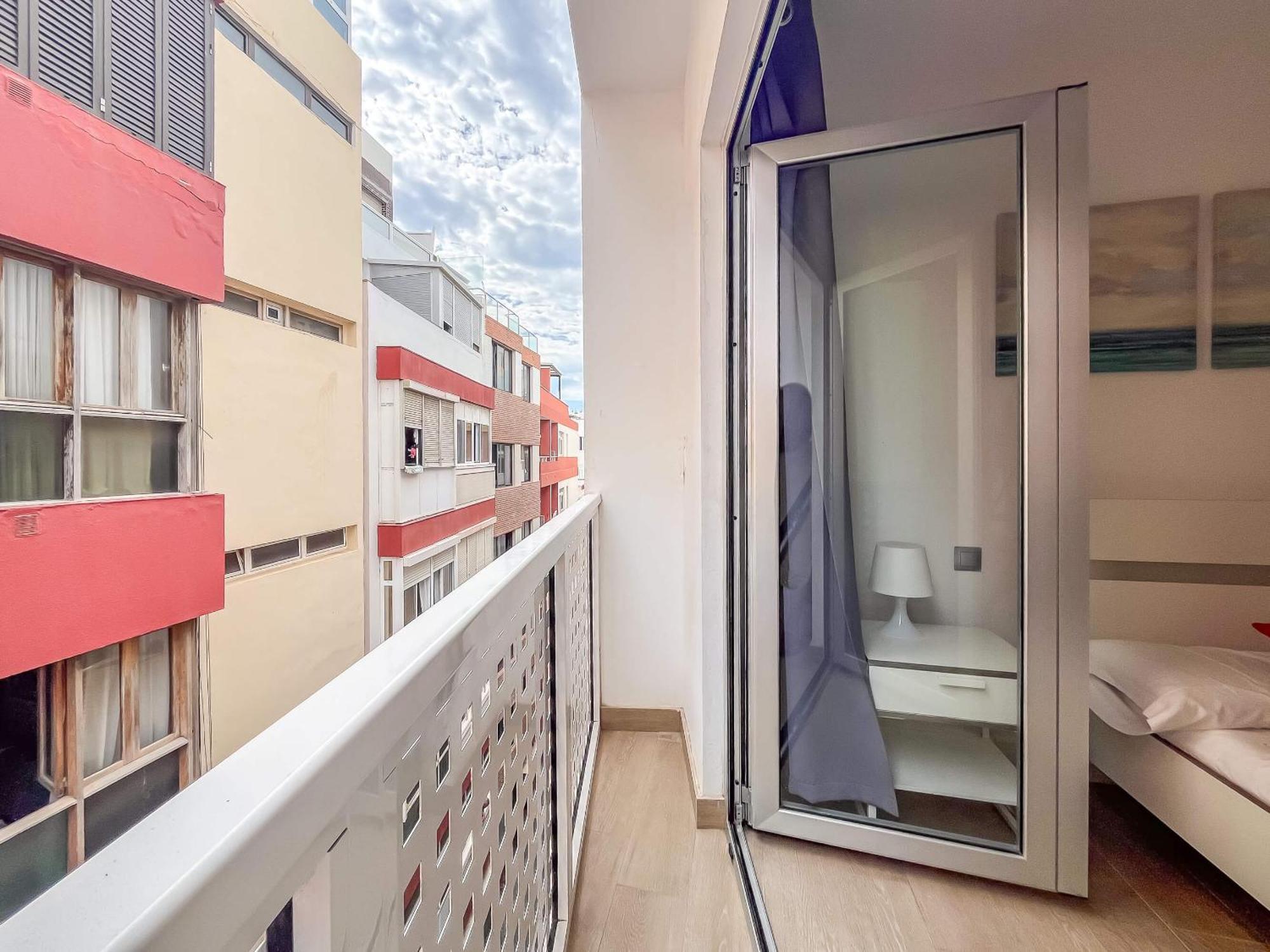 Estudio Con Balcon Playa Las Canteras Las Palmas de Gran Canaria Esterno foto
