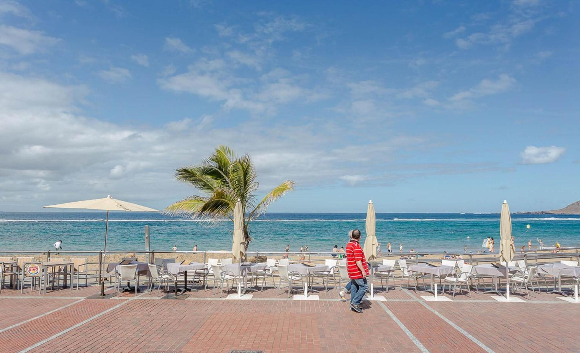 Estudio Con Balcon Playa Las Canteras Las Palmas de Gran Canaria Esterno foto