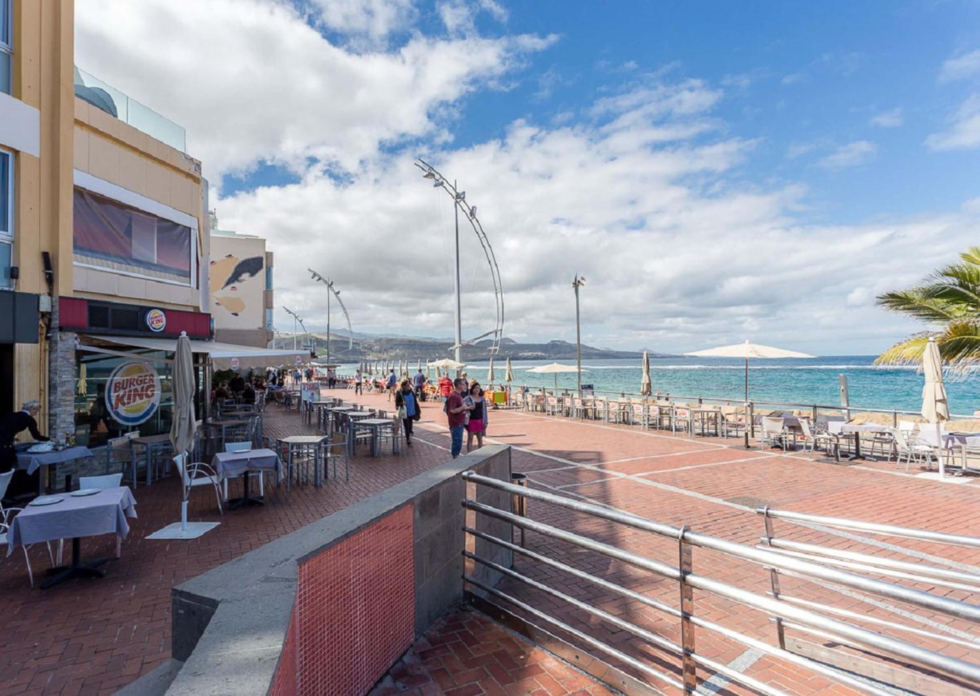 Estudio Con Balcon Playa Las Canteras Las Palmas de Gran Canaria Esterno foto