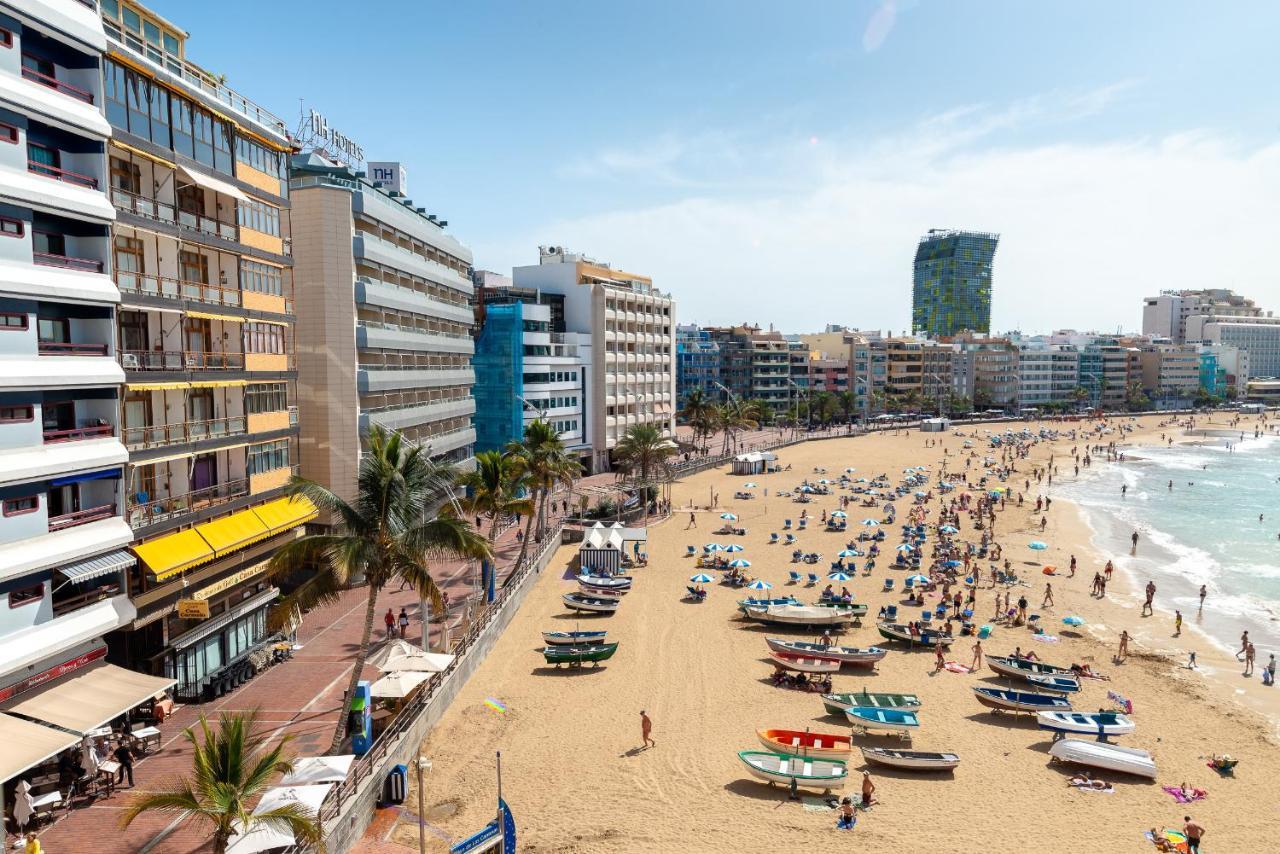 Estudio Con Balcon Playa Las Canteras Las Palmas de Gran Canaria Esterno foto