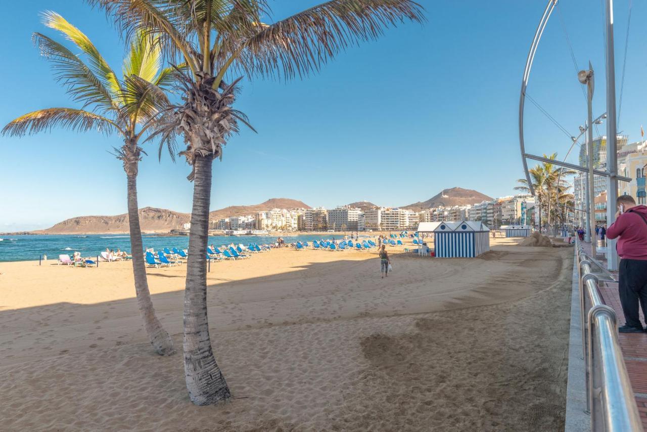 Estudio Con Balcon Playa Las Canteras Las Palmas de Gran Canaria Esterno foto